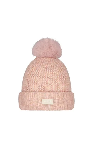 Barts - Mädchenhut mit Kunstpelz-Pompon Rosa - Gr. - 53