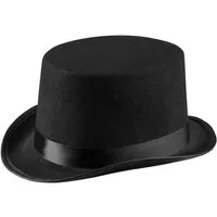 dressforfun Kostüm Zylinder klassisch schwarz für Kinder, Schwarzer Zylinder in Einheitsgröße