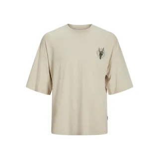 Jack & Jones Charge Oversize Fit Tee Beige
