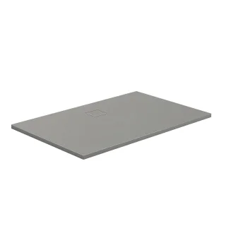 HSK Marmor-Polymer-Duschwanne, 75 x 100 cm, Steinoptik, Farbe: anthrazit 5825710-anthrazit