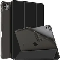 Fintie Tablet-Hülle für iPad Pro 11 Zoll (M5/M4) 2025/2024 mit Stifthalter, TPU Soft Transparenter Rückseite Abdeckung Hülle Intelligent Case