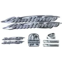 Non-Branded Fahrradrahmen Aufkleber Fahrrad Rahmen Challenge Performance Dekor Sticker Decal