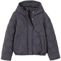 jonen Steppjacke Mädchen Steppjacke mit Kapuze, Übergangsjacke