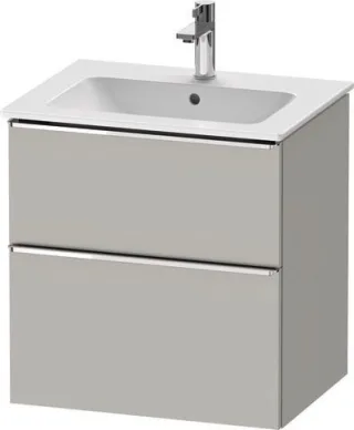 Duravit D-Neo Waschtischunterbau wandhängend Betongrau Matt 610x462x625 mm - DE4361010070000 DE4361010070000