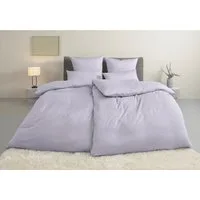 OTTO home Bettwäsche Mila in 135x200, 155x220 oder 200x200 cm, Mako-Satin, 2 teilig, Mako-Satin, Bettwäsche aus Baumwolle, unifarbene Bettwäsche