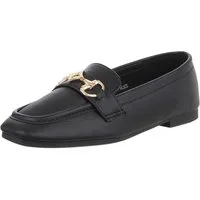 Ital-Design Elegante Mokassins mit hohem Komfort und Stil Slipper (89092025) Blockabsatz Mokassins in Schwarz