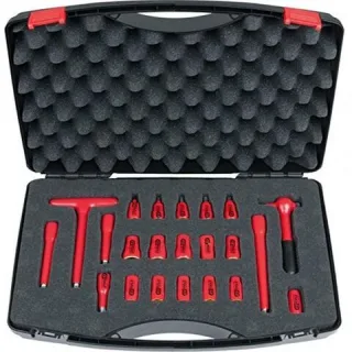 Ks Tools 1/4" Steckschlüssel-Sortiment Mit Isolierten Werkzeugen, 22-Tlg. (117.1877)