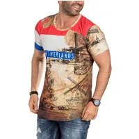 RMK T-Shirt Herren Shirt Oversize Fan Trikot Niederlande Holland EM WM