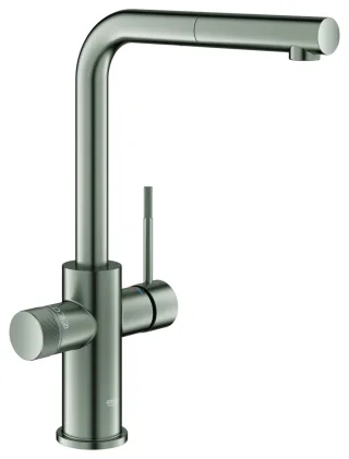 GROHE 5-in-1 Armatur GROHE Blue 104430, azb. L-Asl. f. Kühler H/P hard graph. gb, 104430AL01 104430AL01