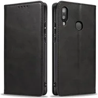 Tec-Expert Handyhülle Tasche Hülle für Samsung Galaxy A20e 5.8 Zoll, 5.8", Cover Klapphülle Case mit Kartenfach Fliphülle aufstellbar