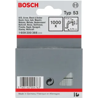 Bosch Feindrahtklammer Typ 53, 11,4mm breit - 1609200366
