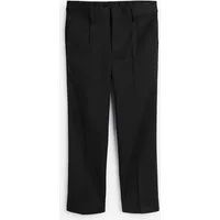 Next Bundfaltenhose Hose mit Bundfalte (3 bis 17 Jahre) – Plus-Taille (1-tlg)
