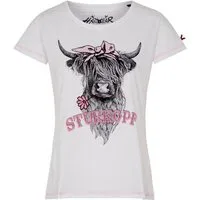 Hangowear Trachtenshirt Trachtenshirt Damen - QUENTAYA - weiß