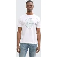 TOM TAILOR Denim T-Shirt T-Shirt (im Dreierpack) T-Shirts mit Print im 3er-Pack