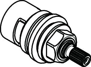 Hansgrohe Absperroberteil DN20 , 98536000 98536000