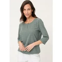 Olsen Tunikashirt Shirt mit femininem Tunika-Ausschnitt