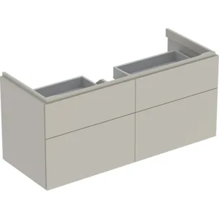 Geberit Xeno2 Unterschrank f. Waschtisch m. B:120cm m. 4 Schubl., 117,4x53x46,2cm, greige, 500518001 500518001