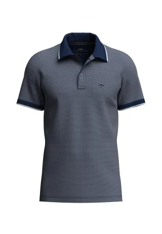 FYNCH-HATTON - Polo, 2-Tone, piquee midnight - Gr. - 3XL