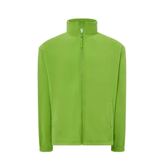 JHK - Fleecejacke Durchgehender Reißverschluss für Herren (Limone)