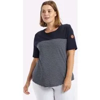 Sheego T-Shirt T-Shirt Kurzarm