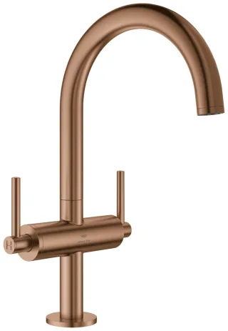 GROHE Waschtischarmatur Atrio 21145 DN15 L-Size Hebelgriff warm sunset geb., 21145DL0 21145DL0