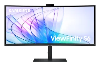 Samsung ViewFinity S6 S34C652VAU Curved-Monitor 86cm (34") UWQHD | ls34c652vauxen | VA - 5ms