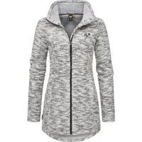 Ragwear Strickjacke Miram Melange Kuschelige Übergangsjacke in Strick-Optik