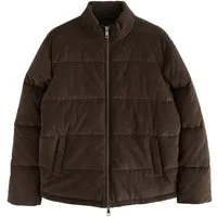 Next Winterjacke Pufferjacke aus Cord (1-St)