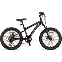T&Y Trade Mountainbike 20 Zoll Mountainbike Kinder MTB Fahrrad Rad Bike MAGNUM Rot GRN26-072, 7 Gang Shimano, Kettenschaltung, Federgabel, 7 Gänge, Scheibenbremse, Disc