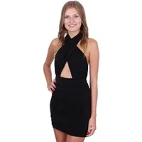 Sarcia.eu Minikleid Schwarzes enges Minikleid John Zack XS-S