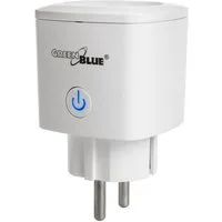 GreenBlue WLAN-Steckdose GB720, max. 3680,00 W, Smart-Life-App mit Sprachsteuerung, Echtzeit-Stromstatistik