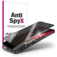 Nalia Schutzfolie Apple iPhone 17 Pro, Anti-Spy Privacy Glas / Diskreter Blickschutz / 9H Display Schutzglas