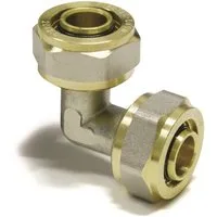 PipeTec Deutschland Gewindefitting, Pipetec Schraubfitting-Winkel 90° beidseitig Alu-Verbundrohr