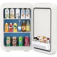 Rebonique Table Top Kühlschrank AQ-22L, 15L/21 Dosen Mini Kühlschrank, 17°C unter Umgebungstemperatur - 65°C