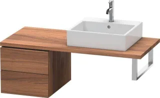 Duravit L-Cube Unterschrank für Konsole Nussbaum Matt 420x547x400 mm - LC583607979 LC583607979