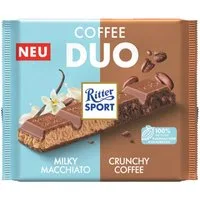 Ritter SPORT Schokolade, Ritter Sport Coffee Duo Doppelt gefüllt und doppelt lecker 218g