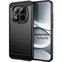 betterfon Handyhülle Handytasche Carbon Hülle für Xiaomi Redmi Note Back Cover TPU Case, Carbon-Look – stoßfestes Case mit Air-Cushion & Metall-Optik