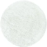 SchönesWohnen24 Hochflor-Teppich Hochflor Teppich FLUFFY Weiß