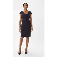 comma Minikleid Kleid Elegantes Etuikleid mit Kappärmeln