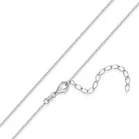 Materia Gliederkette Damen Silber Ankerkette 42-47cm K141, 925 Sterling Silber