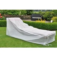 Spetebo Gartenmöbel-Schutzhülle Wetterschutzhülle für Liegen - 200 x 75 cm (Stück, 1-St., Abdeckung), Schutzhülle Abdeckung für Liegestühle