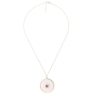 Orphelia Damen-Kette aus 925er Sterlingsilber mit Anhänger - Rosé ZH-7293/1