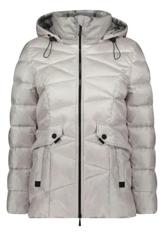 Gil Bret - Steppjacke mit Kapuze beige - Gr. - 40