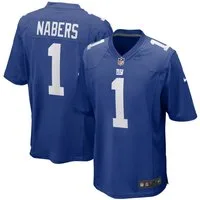 Nike Footballtrikot Nike Trikot New York Giants NFL Home Game Jersey Nabers 1
