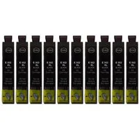 inkpro 10 x Druckerpatrone 502 XL BK kompatibel mit Epson 502XL schwarz, Tintenpatrone (für Epson Expression Home XP-5100, XP-5105, XP-5115, XP-5150, XP-5155 und WorkForce WF-2800, WF-2860 DWF, WF-2865 DWF, WF-2880 DWF, 10-tlg., XXL Füllmenge: je 18,