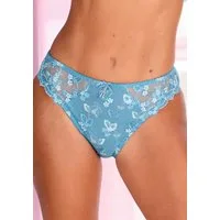 LASCANA Slip Dessous mit schöner Blümchen-Stickereispitze