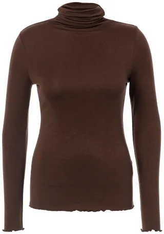 JcSophie - Purity top Dark brown - Gr. - 44