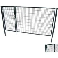 Apex Garagentor Gartentor Tor Doppelflügeltor 180x350 cm Doppelflügel Einfahrtstor