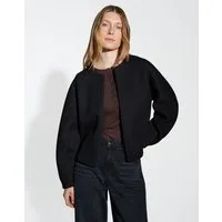OPUS Sweater GEMURI Boxy aus Scuba Sweat