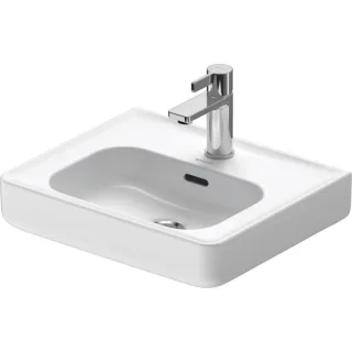 Duravit Soleil by Starck Handwaschbecken 0744450000 45x38cm, mit Hahnloch, Überlauf, Hahnlochbank, weiß
